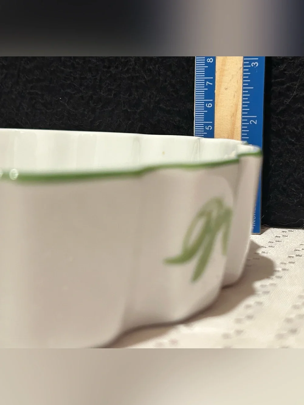 Vegetable Garden by Andrea Round Quiche or Pie Dish Pan Fluted Bakeware